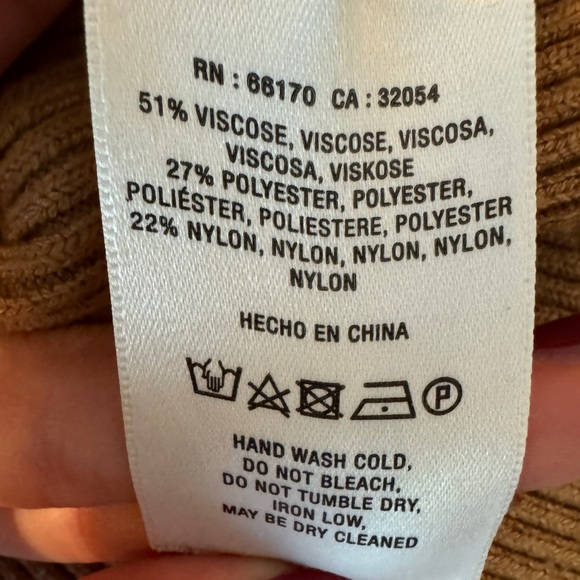 Maeve by anthropologie slim ribbed longline cardigan sweater sizeXL quiet luxury - Picture 9 of 10